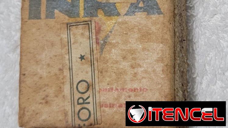 Cajetilla de fósforos para coleccionistas, manchada pero en buen estado, con promoción del INRA en 200 cup
