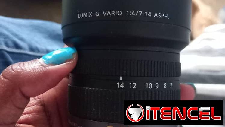 Lente panasonic