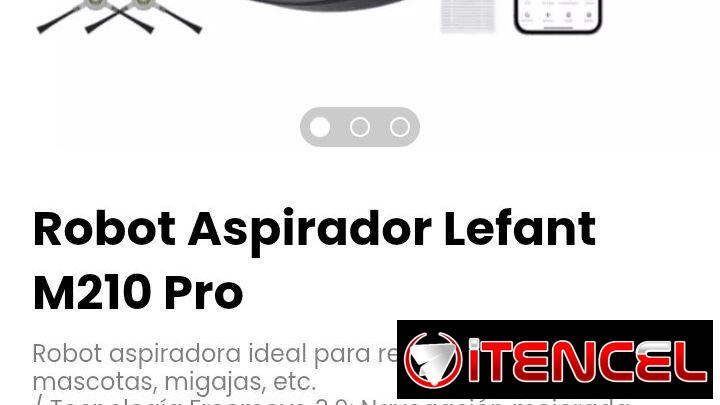 Robot Aspirador Lefant M210 Pro. / Conectividad: Compatible con app Lefant, Alexa y Google Home