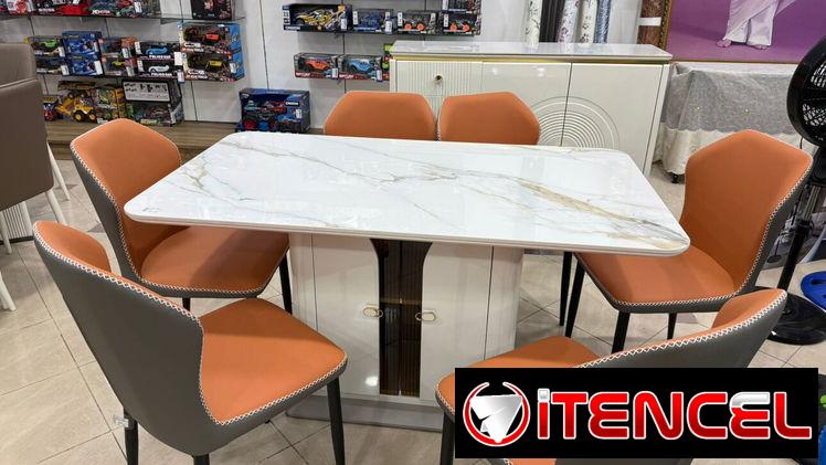Juego de comedor de 6 sillas