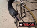 Bicicleta de ruta de aluminio y fibra de carbono