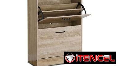 Zapatera de madera