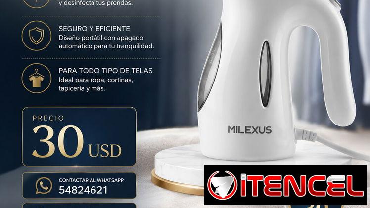 PLANCHA VAPORIZADORA DE ROPA MILEXUS Nuevas en Caja