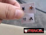 Aretes acero inoxidable
