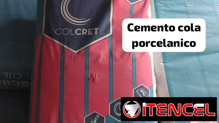 Cemento cola porcelanatico de 25 kg