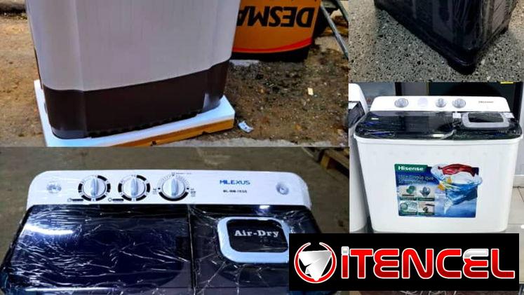 Lavadoras semiautomáticas de todos los tamaños y marcas