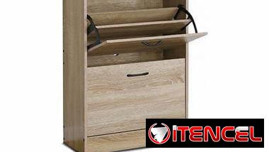 Zapatera de madera