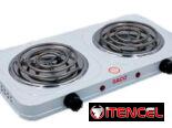 Cocinas eléctricas resistentes de una hornilla y de dos