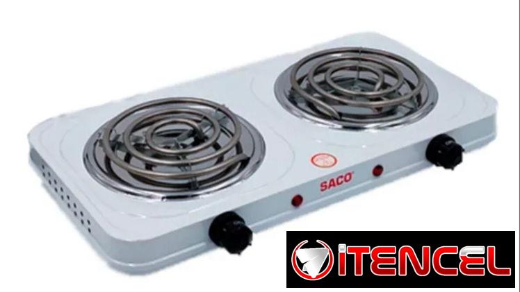 Cocinas eléctricas resistentes de una hornilla y de dos