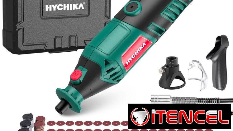 Herramienta rotativa tipo DREMEL ‘HYCHIKA’ 180W (110V/60Hz) KIT 173 PIEZAS 6 VELOCIDADES (10000-35000RPM)
