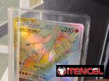 Vendó Carta de Pokémon de Reshiram y Charizard