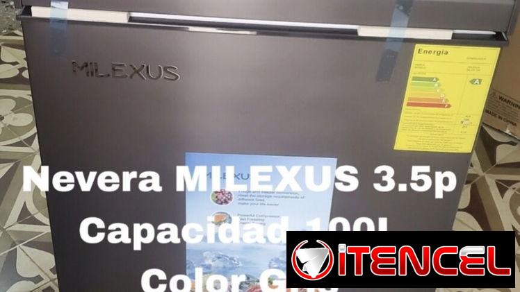 ❄️ Nevera Milexus 3.5 pies (100 litros) Solo $175