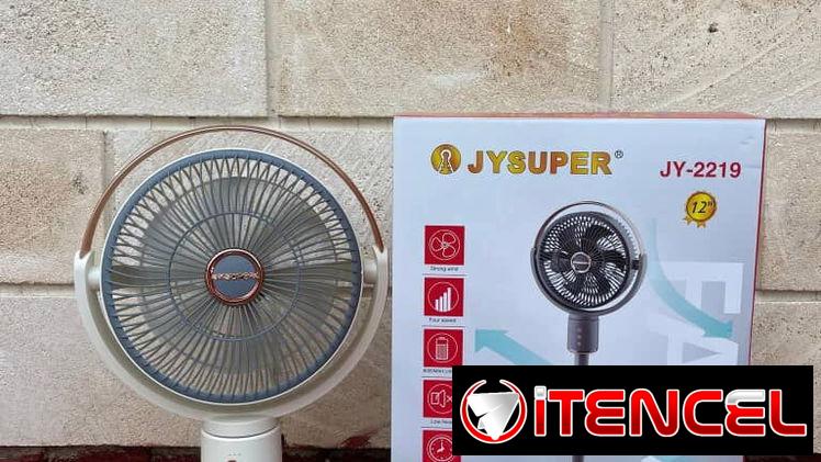 Ventilador recargable 12″