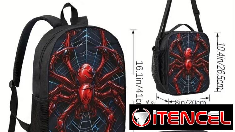 Set de mochila de spiderman