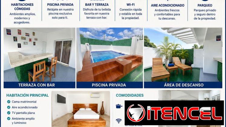 Casa en la playa con opción de pasadias para parejas