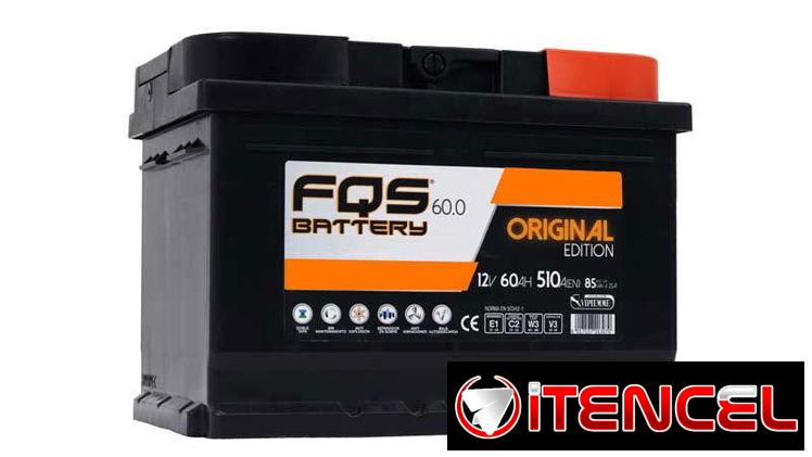 Bateria FQS 12v 60A nuevo 2025 lista para usar
