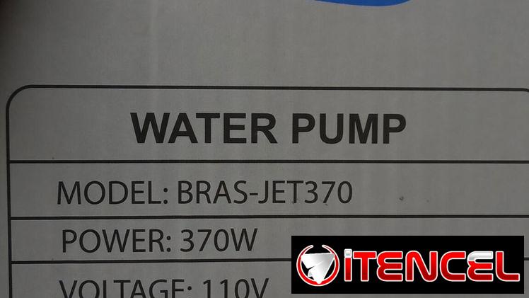 🌊 0.5HP🌊 BOMBA DE AGUA AUTOCEBANTE BRAS-JET370 0.5HP. CON FACTURA, GARANTÍA Y ENTREGA. TLF 54833699