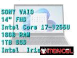 LAPTOP 🎁NUEVA🎁📦CAJA, SONY VAIO (VWNC71429-SL), 14″ FHD IPS, Intel Core i7-1255U, 16GB RAM, Iris Xe, 1TB SSD
