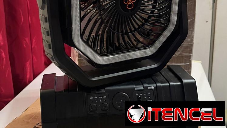 Ventiladores recargables solar