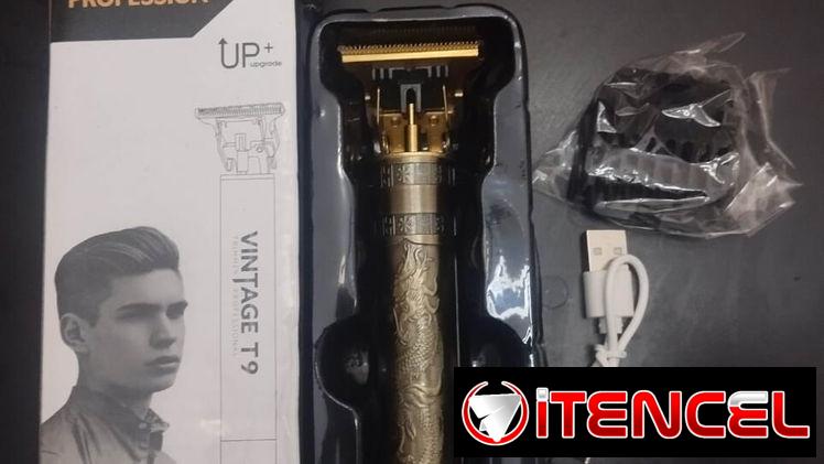 [rebajas] Maquina afeitadora USB inalámbricas Trimmer VINTAGE T9