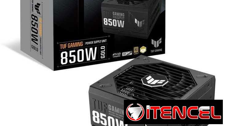 🎮 Fuente Asus TUF 850W Black 🎮 ATX 3.0🔹80+ Gold🔹Full Modular🔹71A🔹1x 16Pin🔹2x 4+4 EPS🔹3x 6+2Pin🔹5x SATA 📦0km