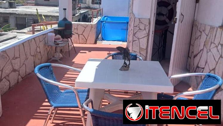 Casa de renta con piscina, pasadía en Cojimar