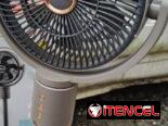 Ventilador recargable Jaysuper de 4 velocidades y ajustable a 3 tamaños