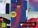 Short + Pulover Barcelona y Real Madrid