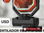 Ventilador recargable