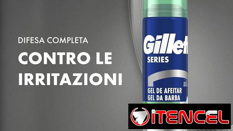 GEL DE AFEITAR GILLETTE SERIES CON ALOE VERA 240 ML