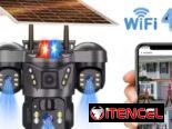 Camara solar d 3 lentes/ 12Mpx/ Wifi