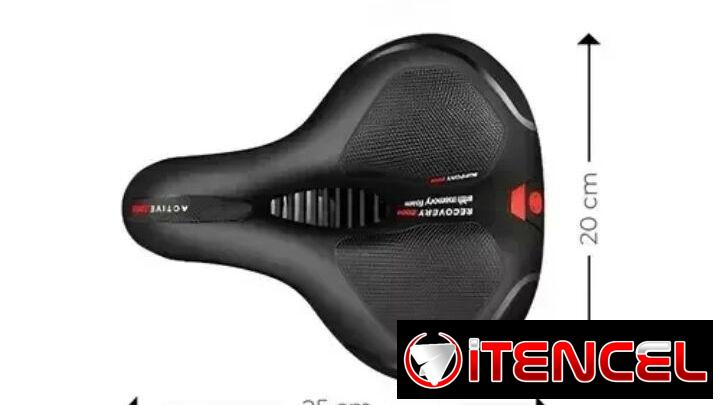 Sillin de bicicleta prostático, muy cómodo y nuevo en su estuche