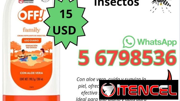 Repelente en crema