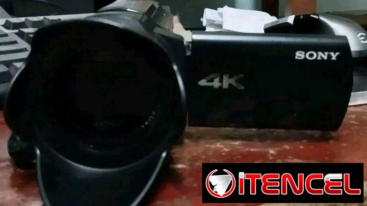 Cámara Sony ax33 4k en 300 usd