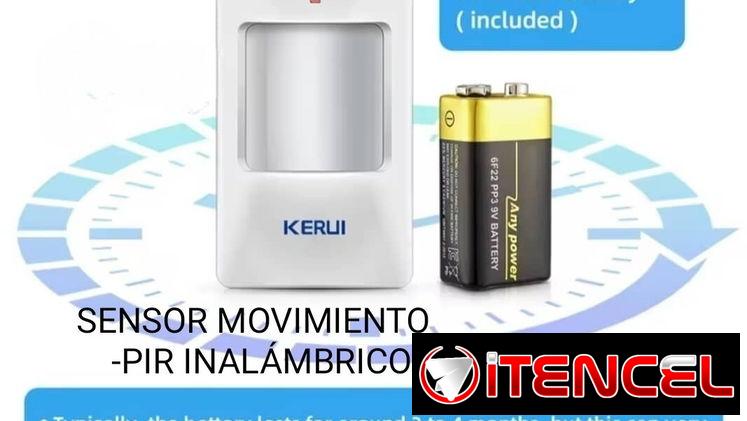 SENSORES para ALARMAS INTRUSOS