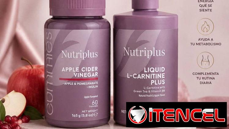 🔥 COMBO PODEROSO 🔥 L-CARNITINA+ GOMITAS DE VINAGRE DE MANZANA 🍏