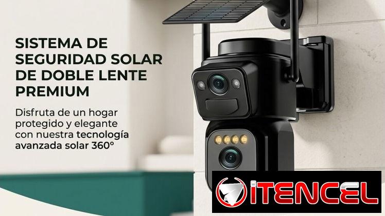 Cámara WiFi Solar 2K – Seguridad Inteligente y Sin Cables