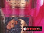 JUEGO DE VASOS ANTIGUOS 7 MARAVILLAS LAMINADO EN ORO