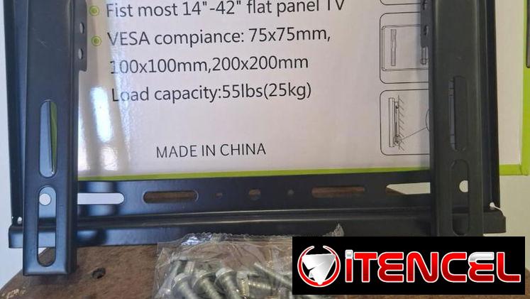 Soporte fijo para TV marca Milexus *De 14″ a 42″*