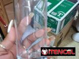 Vasos de cristal dos modelos distintos muy buenos 3500 juego de 6 vasos