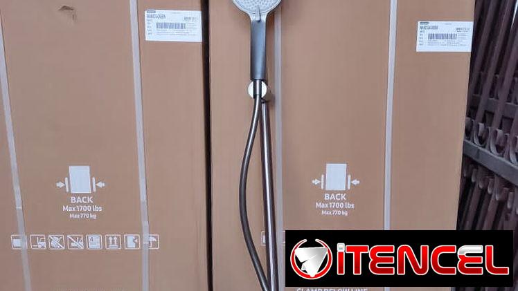 Duchas 4 tiros en 100 usd mensajería por un costo adicional