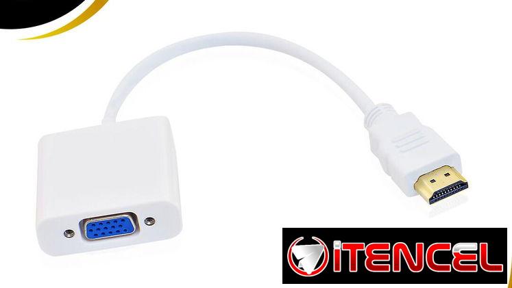 Adaptador HDMI a VGA con Audio =