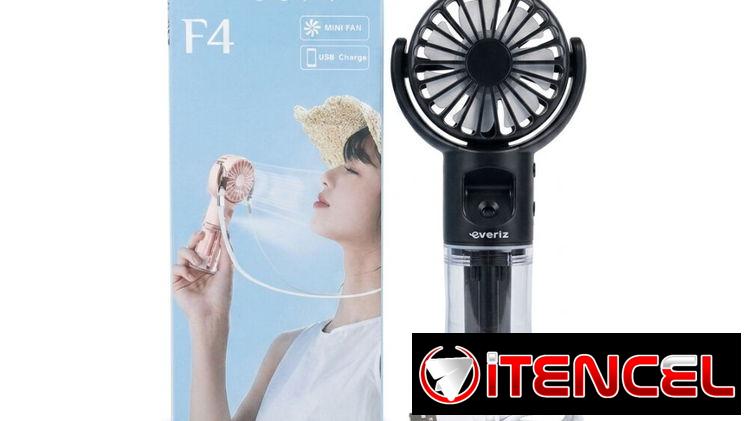 `Ventilador de Mano EVERIZ $4750 CUP | Humidificador Nano Niebla | Recargable USB | La Habana`