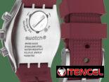 Swatch new en caja manilla de goma