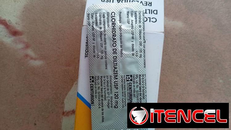 Diltiazem 120 MG 350 cup