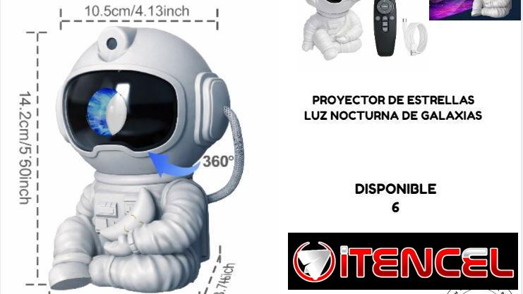 Astronauta proyector