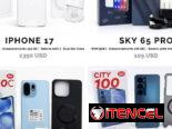Teléfonos celulares de varias marcas y precios