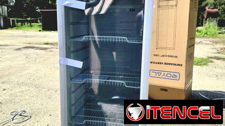 NEVERAS EXHIBIDORAS VERTICALES 8.5 PIES