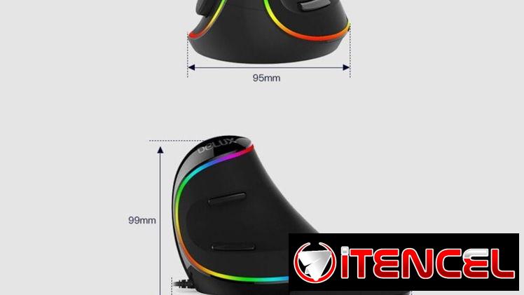 Ganga vendo Mouse Vertical Ergonómico Inalámbrico DELUX M618PLUS