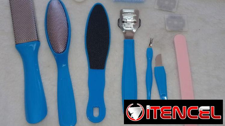 🚧 SET DE MANICURA Y PEDICURA MULTIFUNCIONAL 🚧